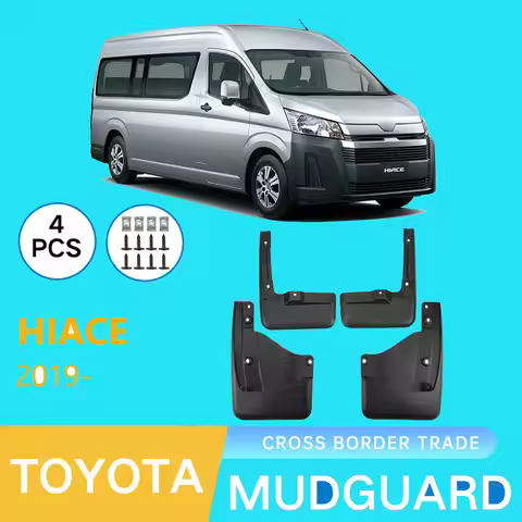 Suitable for Toyota Hiace 2019-2025 front and rear tire soft fender leather