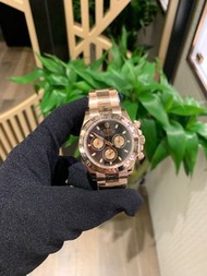 Rolex 全新  Daytona #116505  玫瑰金黑面