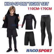 baju inner budak kids sports tights set seluar budak tight sports shirt training wear swimming wear