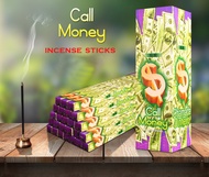 (ของแท้) GR ธูปเรียกเงิน ธูป Call Money 1กล่อง8ดอก ธูปอโรมาอินเดีย กลิ่นหอมชัด