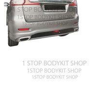 PROTON ERTIGA REAR SKIRT WITH CHROME COVER POLYURETHANE (PU) SKIRT LIP BODYKIT