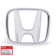 logo "H" โลโก้ "H" สูง7.5cm xกว้าง 9.2cm หลัง ฝาท้าย สีโครเมียม ของแท้ 1ชิ้น ฮอนด้า Honda Jazz GK F