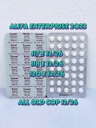 EPAM 5 MG OLD COP.OLD  COP AND FREE GIFT. COP 117/118/120 E 1226.1 STRIP 40 TABLET 5 STRIP 200 TABLE
