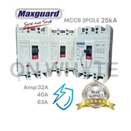 MAXGUARD MCCB 2POLE  25kA ( 32A / 40A / 63A ) M63L