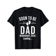 Soon To Be Dad Est 2025 New Dad To Be 2025 First Time Dad T-Shirt