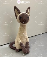 Jellycat Iris Siamese Cat 暹羅貓公仔 趣味玩偶 毛絨玩具 安撫玩偶 畢業禮物 生日禮物 紀念日 情人節 Jellycat Plush Doll  Cute Fun Doll 