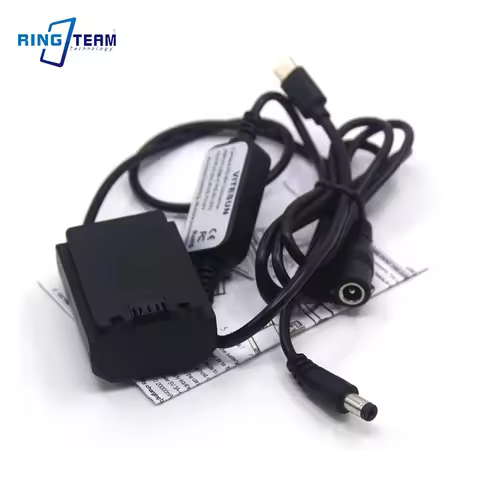 NP-FZ100 Dummy Battery+USB Type-C PD Power Bank Cable Adapter For Sony A1 A7 A9 A7C A7III A7RIII A7S