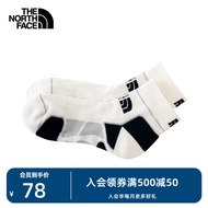 北面（The North Face）运动袜男女通用款户外吸湿透气春季上新|2XY5 O2D/白色 L