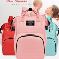 AT/🪁Large Capacity Mummy Baby Diaper Bag Waterproof Fashion Backpack Multifunctional Diaper Bag Maternity Bag Baby Bottl