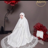 Mukenah Azizil Premium Bordir Super Jumbo