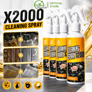 X2000 Cleaning Spray Pembersih Serbaguna Penghilang Karat Minyak & Noda Membandel untuk Dapur Mobil