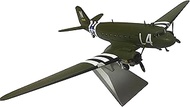 Douglas C-47 Skytrain/Dakota 1/100 Diecast Aircraft Model 75th Anniversary of The Battle of Normandy