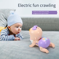 Baby crawling toys 0-1 years old baby and infant 3-6-8-12 months kids puzzle electric learn to crawl