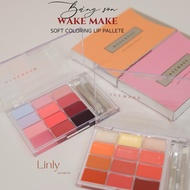 WAKEMAKE LIPSTICK TABLE 12 SOFT COLORING