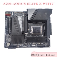 For GA-Z790-AORUS ELITE X WIFI7 Motherboard ATX Intel LGA 1700 DDR5 DIMM Mainboard Tested OK
