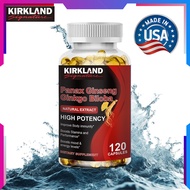 Kirkland Ginseng Ginkgo Capsules with Ashwagandha for Energy Supplement and Fatigue Elimination