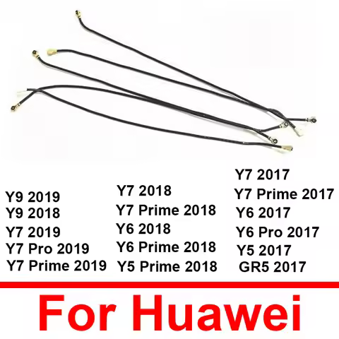 Coaxial Connector Wifi Signal Antenna Flex Cable For HuaWei Y9 Y7 Y6 Pro Y5 Prime 2019 2018 Replacem