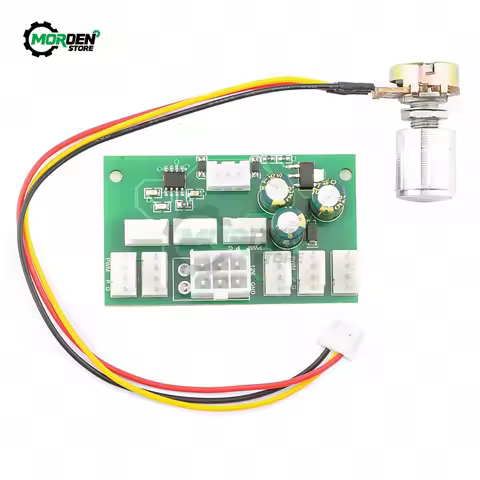 DC 12V 2510-4P 8Miner Fan Speed PWM Controller 8-Channel Hub High-Power Violent Fan Controller Speed