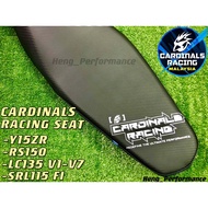 CARDINALS RACING Y15ZR RS150 RSX150 LC135 SRL115 FI SEAT FLAT STYLE CARBON 100% ORIGINAL CARDINALS R