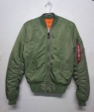 【ALPHA INDUSTRIES】MA-1 XS MIL-J-82790J飛行外套