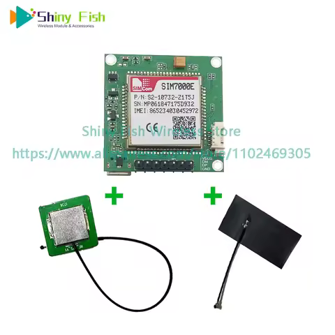 SIMCOM SIM7000E LPWA+NBIOT+CATM+GPS DD-MCore-SIM7000E Support GPS Core Board With 4G FPC GPS Antenna