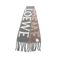 【二手】 LOEWE羊毛圍巾，男女通用，二手