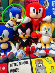（一套4隻_人地賣$12xx）歐美正版現貨 單隻$189@ ‼️ ☪️Sega  sonic 公仔 音速小子公仔 超音鼠公仔 tails 公仔 shadow 公仔 Knuckles 公仔 ☝️加錢轉 
