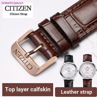 Suitable For CITIZEN Pure Cow Leather Watch Strap Men And Women 1205