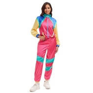 ✨24 Hours Delivery✨Foreign Trade New Style Female 70s Carnival Disco Costume Hippie Ball Hip Hop Stage Performance Costume Suit
