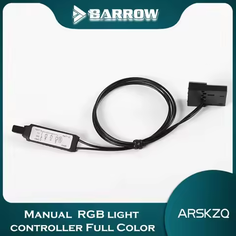 Barrow RGB Manual Controller Aurora Control System 5V 3Pin Light Full Color LRC2.0 Without M/B SYNC 