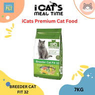 iCats Meal Time Premium Dry Cat Food Variety Pack - Hairball & Skin Care Mother & Baby Indoor Long H