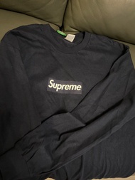 Supreme box logo tee long sleeves size L