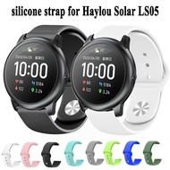 Haylou LS05 strap smart watch Silicone Sport strap waterproof watch band for xiaomi Haylou Solar LS05