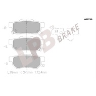 LPB Brake pad ReaR Honda Civic 5th Gen SR4/EH9 1.6 92'-97' NA05730