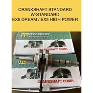 EX5 DREAM CRANKSHAFT STANDARD OEM A CLASS QUALITY W STANDARD FOR EX5 DREAM EX5 HIGH POWER EX5 LAMA