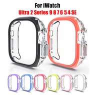 PC Protector Case for IWatch Ultra 2 49mm 41mm 45mm 44mm Soft Case for IWatch Series 9 8 7 6 5 4 SE Case Accessories