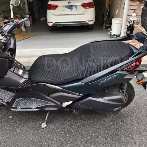 For Yamaha Xmax300 Xmax 300 Accessories Motorcycle Seat Cover 3D Honeycomb Heat Dissipation Protecti