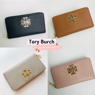 🇺🇸 Tory Burch Britten Zip Continental Leather wallet 真皮經典長銀💗