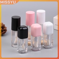 MISSYU 6ML Empty Transparent Lip Gloss Tubes Big Brush Plastic Lip Balm Tube Lipstick Mini Sample Co