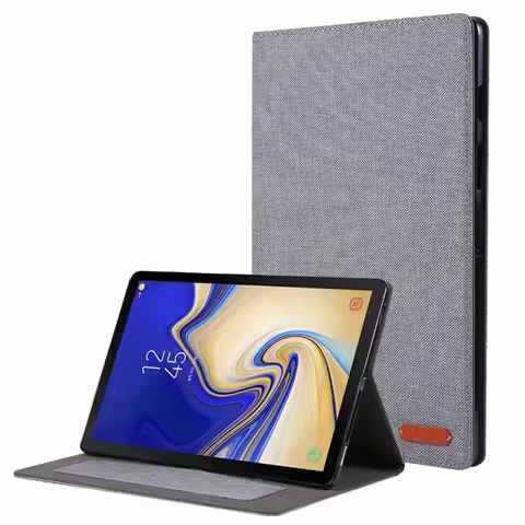Tablet Case For Samsung Tab S5e Case SM-T725 SM-T720 10.5'' Soft Fabric Flip Stand Cover For Samsung