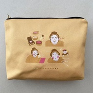 【Almost there】收納化妝包–橙汁黃