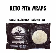 KETO PITA  Almond Cauliflower Pita wraps Lowcarb / Diabetic Friendly Sugar free and Gluten free 6pcs