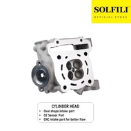 NVX Y16 Solfili cylinder racing head only  23/20MM street performance by UMA RCB for Yamaha NVX155 Y