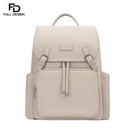FULL DESIGN Song Waterproof Backpack Colleague School Bag Travel Work Bag