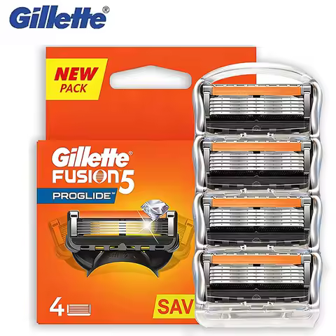 Gillette fusion 5 ProGlide Razor blades Gillette ProGlide Razor Refills for Men, 4/8 Pcs Razor Blade