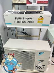 แอร์มือสอง Daikin inverter 12000btu ตัวท๊อป ปี 2018