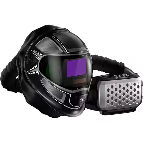 ANDELI Air Purifying Respirator Welding Helmet Welder Protective Industry PAPR Kit Auto Darkening We