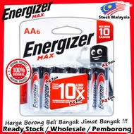 Energizer Max A76 LR44 A23 ECR2032 3V E92 AAA E91 AA CR2032 3V 6LF22 9V 522 2032 Battery