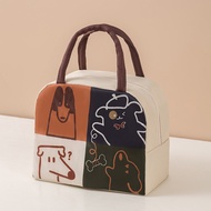 New Cute Pet Cartoon Bento Bag Children's Lunch Box Bag Lunch Bento Bag Cute Lunch Box Insulation Ba