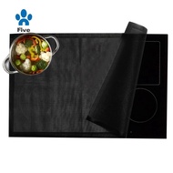 52X78cm (20X30 Inch) Induction Hob Protector Mat Magnetic Silicone Induction Hob Mat Induction Hob Cover Protector